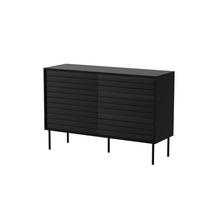 Cama MEBLE Cama CORTINA 1D3S chest of drawers 120x40x81 black | 490304  | 5903815011139