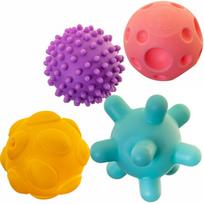 Sensoriniai kamuoliukai Smily Play SP83687, 4 vnt.