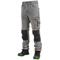 Darbo kelnės Pesso KD155 Denim Flex Ultimate Strech 155, pilkos