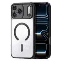 DUX DUCIS case AIMO MAG compatible with MagSafe for IPHONE 17 PRO (Open Ring Version) black