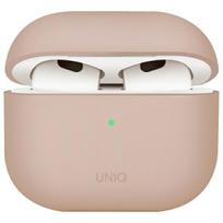uniq lino AirPods 4 Silicone pink blush