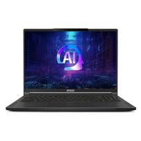 MSI Stealth A16 AI+A3XWHG NVIDIA GeForce AMD Ryzen AI 9 HX 370 Laptop 40.6 cm (16) Quad HD+ 32GB LPDDR5x-SDRAM 2 TB SSD NVIDIA GeForce RTX 5070 Ti Wi-Fi 7 (802.11be) Windows 11 Home Black