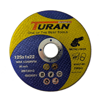 Metalo pjovimo diskas TURAN EN12413, 125x1x22 mm