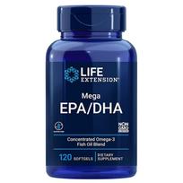 Life Extension Mega EPA/DHA - 120 minkštųjų gelių