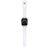Hello Kitty silikoninė juosta su kaspinais ir dryžiais Apple Watch 38/40/41mm - Juoda