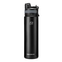 Rockbros 35210029002 terminis dviračio butelis gėrimams 650 ml - juodas