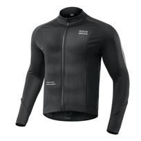 Rockbros 15400002003 Ilgomis Rankovėmis Rudens/Žiemos Dviračių Marškiniai L - Juodos