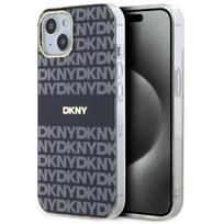 DKNY IML Mono & Stripe MagSafe dėklas iPhone 15/14/13 - Juodas