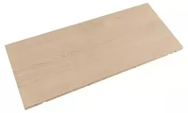 A-Line prailginimo lapas, prailginimas ąžuolo fanera, balta, 50x120x3 cm