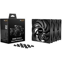Be Quiet Pure Wings 3, 120mm, PWM, High-speed, Black, Triple-Pack BL140
