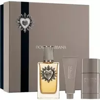 Rinkinys vyrams Dolce & Gabbana Devotion Pour Homme EDP, 100 ml + dezodorantas 75 g + dušo gelis 50 ml