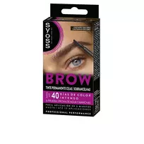 BROW TINT permanent eyebrows #Dark Brown 1 u