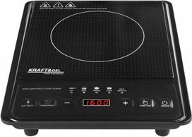Mini krosnelė INDUKCINĖ VIRYKLĖ 2000W LAIKMATIS 5 PROGRAMOS KD4168