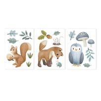 Little Dutch Sienos lipdukai 'Forest Friends'