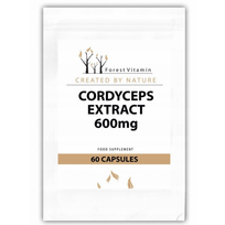 Forest Vitamin Cordyceps Extract 600 mg 60 caps