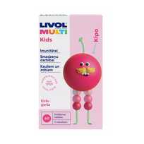 Livol Multi Kids Cherry – Vitaminai vaikams (60 kramtomųjų tablečių)
