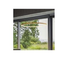 Ideal Lux - LED liustra ant laido ORACLE SLIM LED/83W/230V 3000K, skersmuo 150 cm, auksinė