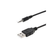 AUX 3.5mm į USB - 1.5m laidas