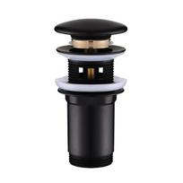 Laveo "Klik-klak" dangtelis praustuvui universalus, Black Ceramic