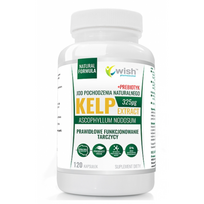 WISH Pharmaceutical Kelp Natural Iodine 325 mcg + Prebiotic 120 caps