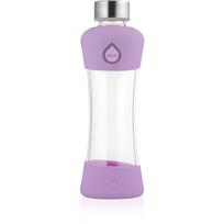 Equa Active stiklinis buteliukas vandeniui Plum 550 ml