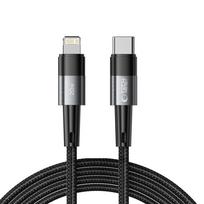 Tech-Protect UltraBoost Lightning / USB-C PD 20W 3A 2m laidas - pilkas