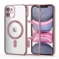 Tech-Protect MagShine Linija MagSafe iPhone 11 dėklas - Rožinis