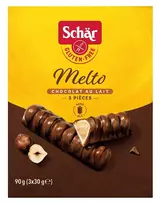 Schär MELTO - šokoladinis batonėlis be glitimo, 90g