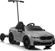 Lean Sport elektrinis BMW M5 vaikų automobilis su tėvų valdymo platforma Silver lakuotas | 9586 | 5904204755788