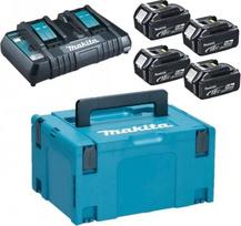 Makita Maitinimo komplektas 18V MAKPAC (4*BL1850+DC18RD) | M 197626-8* | 1110003268006