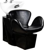 Gabbiano GABBIANO plaukų kirpimo plovimo kriauklė AMSTERDAM Black | 109223 | 5906717405570