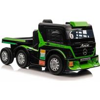Vaikiškas elektromobilis Mercedes su priekaba XMX622B Green LCD | 4246 | 5904665994283