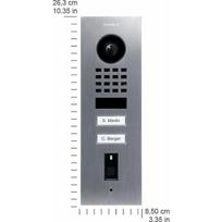 DoorBird IP vaizdo durų telefonas D1102FV su pirštų atspaudų skaitytuvu, nerūdijančio plieno V2A, įleidžiamas | 423872295 | 4260423872295