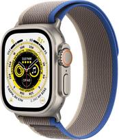 Išmanusis laikrodis Apple Watch Ultra GPS + Cellular 49mm Titano korpusas Trail Loop Small/Medium Grey-Blue (MNHL3WB/A) | MNHL3WB/A