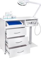 Activeshop podologinė darbo vieta Y-300 su freza, dulkių surinkėju, sterilizatoriumi, lempa | 5906717421938 | 5906717421938
