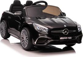 Vaikiškas elektromobilis Mercedes SL65 S Black lakieruotas LCD | 4263 | 5907625581707