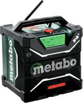 Statybinė radijo imtuvas Metabo METABO.CONSTRUCTION RADIO RC 12-18 BT DAB+ korpusas su įkrovikliu | 600779850 | 4061792250000