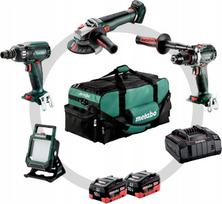 Rinkinys elektrinių įrankių Metabo KOMPLEKTAS COMBO 18V BS+SSW+WBQ+BSA 2*10.0AH | ME 685209000 | 4061792224414