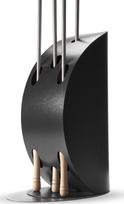 Alfa Forni Alfa Forni Vela picos mentelės laikiklis silver black | AFIPOPALE-SB | 8056471416019