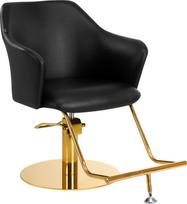 Activeshop Gabbiano Fotelis kirpėjui Marbella Gold Black | 5906717456886 | 5906717456886