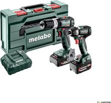 Metabones Metabo BSLBL+SSD200LTBL - Akumuliatorinis smūginis gręžtuvas-suktuvas, akumuliatorinis smūginis veržliasukis su akumuliatoriumi ir įkrovikliu (685199000) | 685199000 | 4061792210622