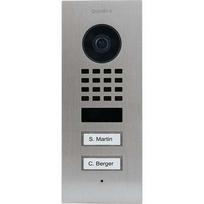DoorBird D1102V IP vaizdo durų telefonas V2A nerūdijančio plieno 2 skambinimo mygtukai įleidžiamas | 423866805 | 4260423866805