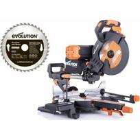Kampinis pjūklas Evolution R255SMS DB PLUS 2000 W 255 mm + 2 x diskas | EVO-R255SMS-DBP-2PACK | 849713081117