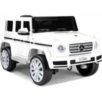 Lean Cars Elektrinis vaikiškas automobilis Mercedes G500 White | 7912 | 5903802455038