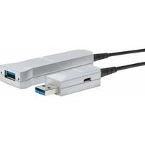 USB kabelis VivoLink USB-A - USB-A 20 m Black-white (PROUSB3AAF20) | PROUSB3AAF20 | 5706998972651