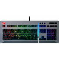 Klaviatūra Thermaltake Level 20 RGB Titanium Cherry MX RGB Blue (KB-LVT-BLSRUS-01) | KB-LVT-BLSRUS-01 | 4711246873667