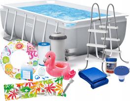 Intex karkasinis baseinas 300x175cm 15in1 (26784) | 26784
