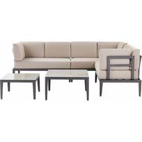 Beliani 6 vietų lauko baldų komplektas Beige Rima III! | 326822 Bel | 4251682284714