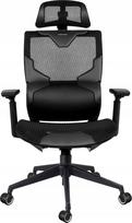 Kėdė Cortek kvėpuojanti pasukama žaidėjo biuro kėdė CORTEK Black VISION | VISBLK | 8058772936548