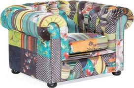 Fotelis patchwork Yellow CHESTERFIELD | 51011 | 4260580920983